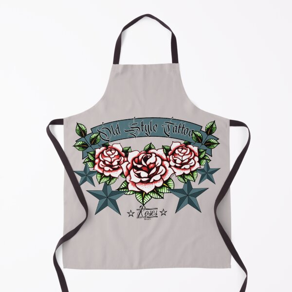 Item preview, old-style rose tattoos designed and sold by PASSION AND FUN WORLD .