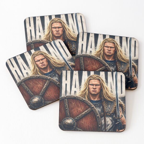 Item preview, The great Viking Haaland the mighty football player  designed and sold by MiniCooper27.