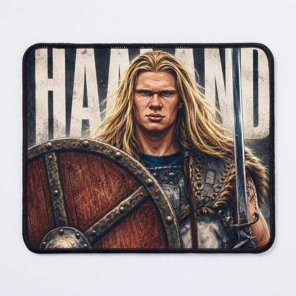 Item preview, The great Viking Haaland the mighty football player  designed and sold by MiniCooper27.