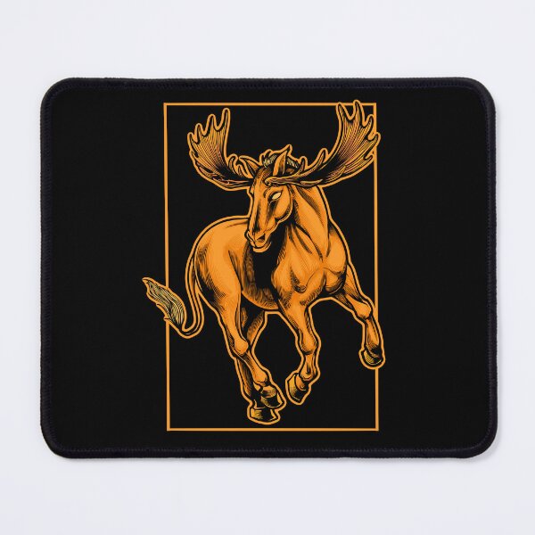 Item preview, Majestic Moose Vintage Wildlife Illustration designed and sold by phsycartwork.