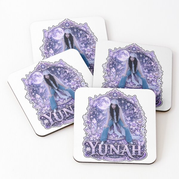 Item preview, Dark ILLIT GRWM Pista Yunah Kpop Merch Póster designed and sold by Valereekmerch.