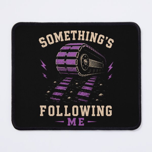 Item preview, Something's Following Me Funny Heavy Equipment Operator Halloween Gift designed and sold by RusticMeadow.