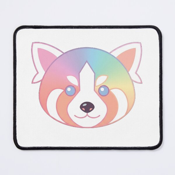 Item preview, Iridescent Red Panda Face designed and sold by Owcomm.