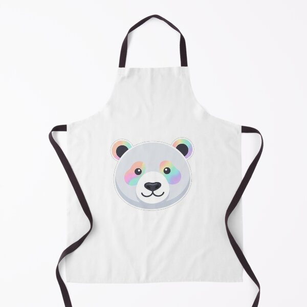 Item preview, Rainbow Iridescent Bear Face designed and sold by Owcomm.