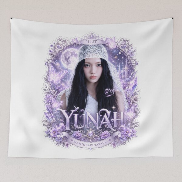 Item preview, Cute ILLIT Paw Paw Yunah Chibi Kpop Merch designed and sold by Valereekmerch.