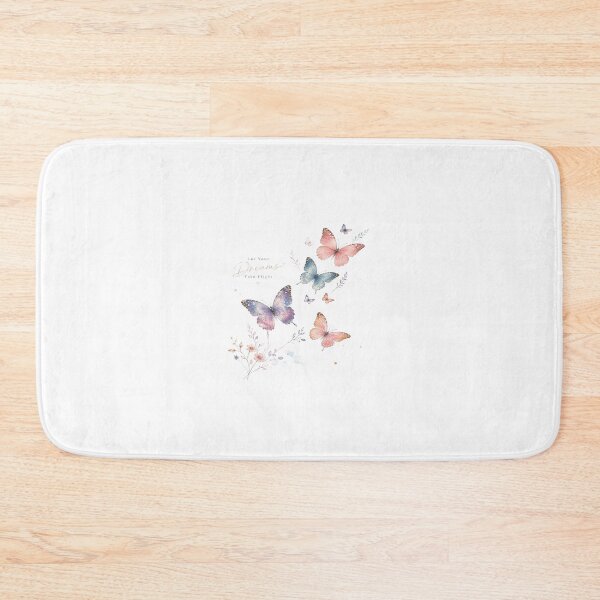 Item preview, Let Your Dreams Take Flight – Pastel Butterfly & Floral Inspiration designed and sold by Artisan Finds Online.