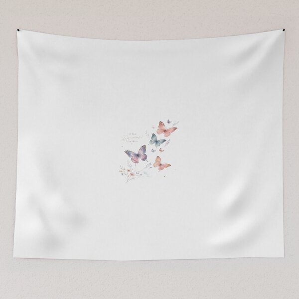 Item preview, Let Your Dreams Take Flight – Pastel Butterfly & Floral Inspiration designed and sold by Artisan Finds Online.