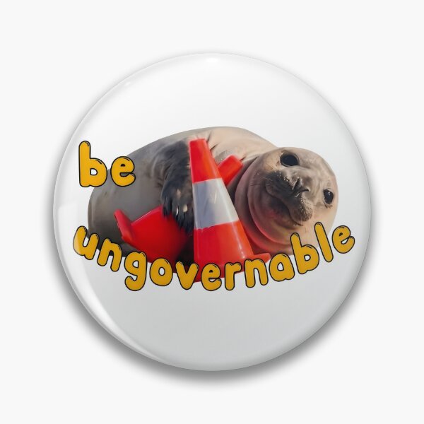 Item preview, Tasmania Seal Neil The Seal Be Ungovernable Funny Elephant Seal Meme designed and sold by OMITTEROMINOUS.