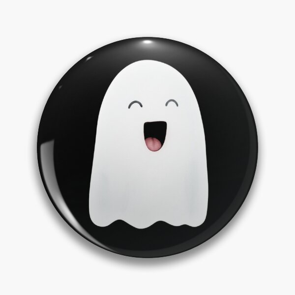 Item preview, Cute Happy Ghost Watercolor Pastel Halloween Sticker Art designed and sold by Little Bloom Studio.