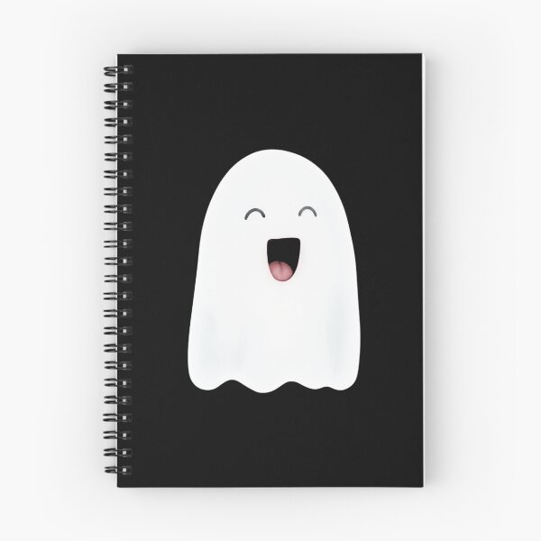 Item preview, Cute Happy Ghost Watercolor Pastel Halloween Sticker Art designed and sold by Little Bloom Studio.