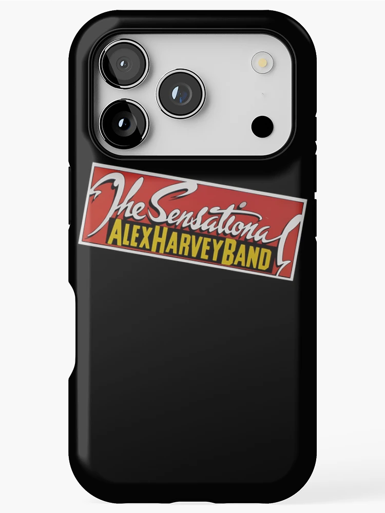 Thumbnail 1 of 4, iPhone Case, Slanted Rectangular Banner with Bold Script Lettering designed and sold by Shopping-wely.