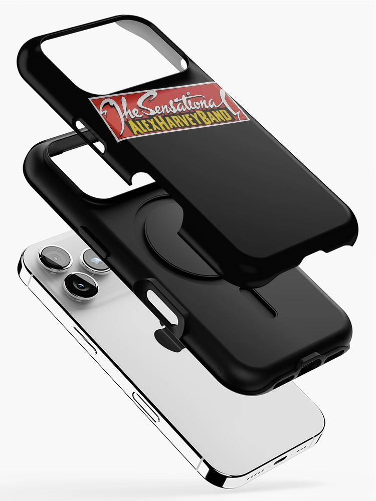 Thumbnail 2 of 4, iPhone Case, Slanted Rectangular Banner with Bold Script Lettering designed and sold by Shopping-wely.