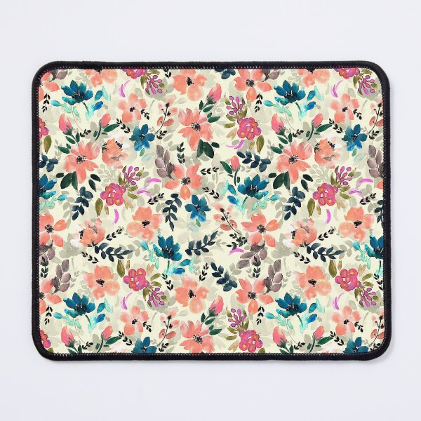 Item preview, Small Cute Flowers Hand Painted Watercolor Multicolor designed and sold by elenabdesigns.