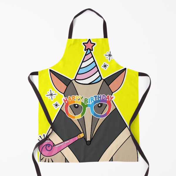 Item preview, Cute Giant Anteater Happy Birthday Party designed and sold by Blupunk.