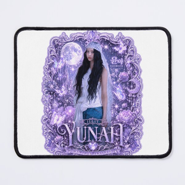Item preview, Minimalist ILLIT Mamihlapinatapai Yunah Lineart Kpop Merch designed and sold by Valereekmerch.