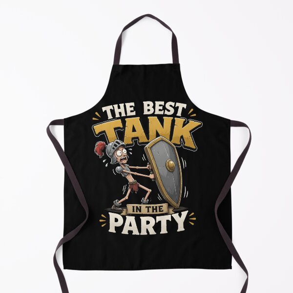 Item preview, The Best Tank In The Party Funny RPG Knight designed and sold by BadhbhLoot.