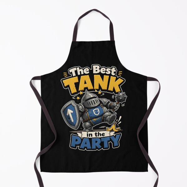 Item preview, The Best Tank In The Party RPG Knight designed and sold by BadhbhArt.