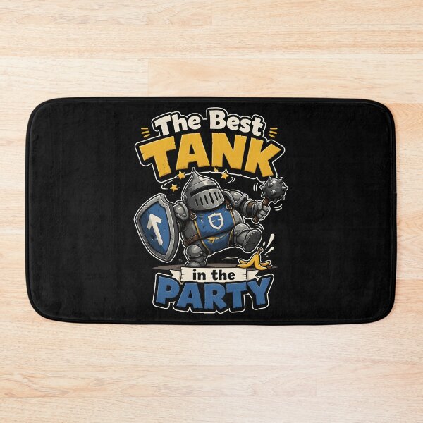 Item preview, The Best Tank In The Party RPG Knight designed and sold by BadhbhArt.