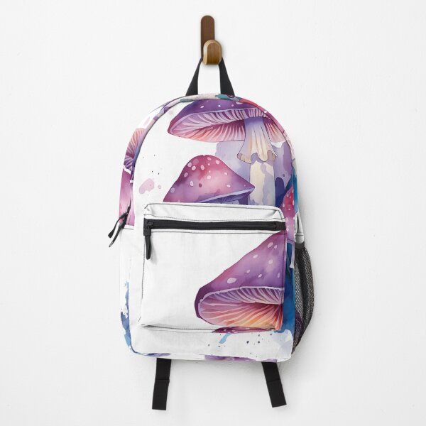 Item preview, Enchanted Forest Mushrooms Watercolor Painting designed and sold by RawNaturePrints.