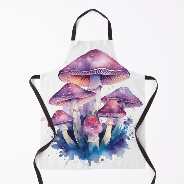 Item preview, Enchanted Forest Mushrooms Watercolor Painting designed and sold by RawNaturePrints.