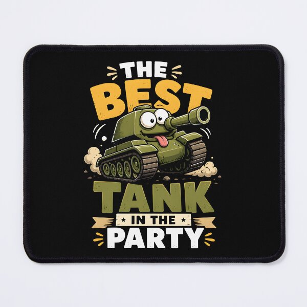 Item preview, Cute Cartoon Tank The Best Tank In The Party designed and sold by BadhbhArt.