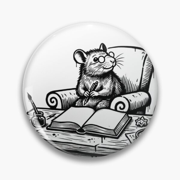 Item preview, Writer Rat designed and sold by NordwaldDesigns.