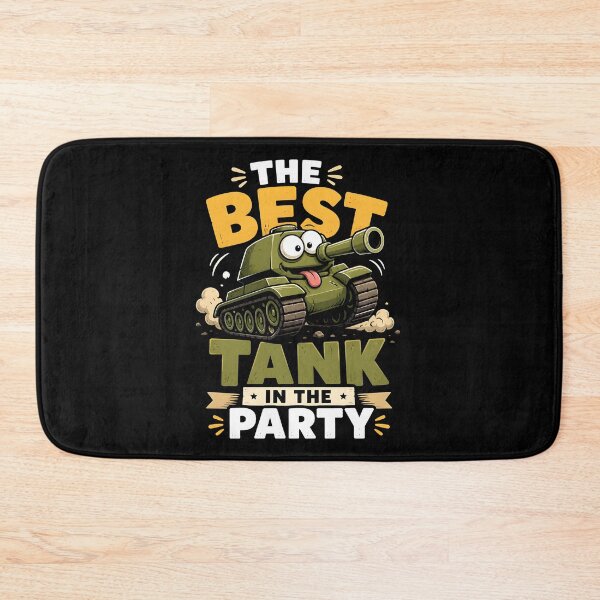 Item preview, Cute Cartoon Tank The Best Tank In The Party designed and sold by BadhbhArt.