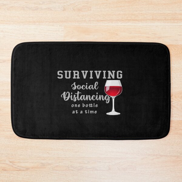 Item preview, Funny Social Distancing and Quarantine Retro Meme Humor Design designed and sold by ronakris009.