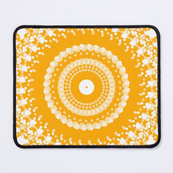 Item preview, White Bubble Sunburst Minimalist Yellow. designed and sold by Yenday.