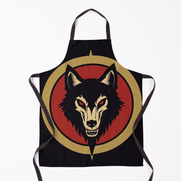 Item preview, VIS SACRA Gothic Wolf Sacred Series Emblem designed and sold by GeoWhimsy Studio.