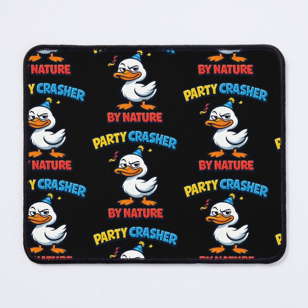 Item preview, Party Crasher By Nature Funny Duck designed and sold by TeeTimeTreasure.