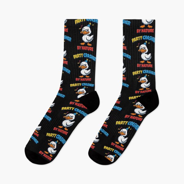 Item preview, Party Crasher By Nature Funny Duck designed and sold by TeeTimeTreasure.