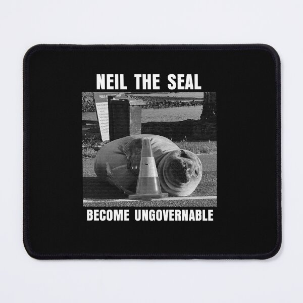 Item preview, Vintage Neil The Seal Become Ungovernable designed and sold by chibichibii.