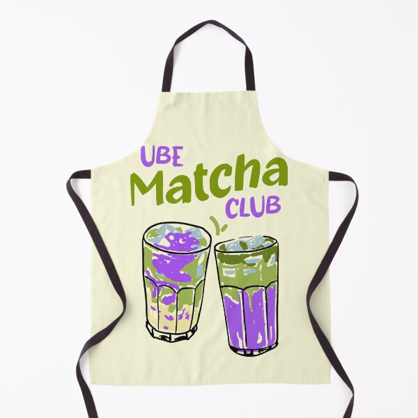 Item preview, Ube Matcha Club Illustration designed and sold by MaiZephyr.