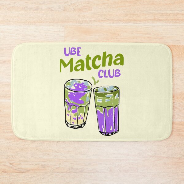 Item preview, Ube Matcha Club Illustration designed and sold by MaiZephyr.