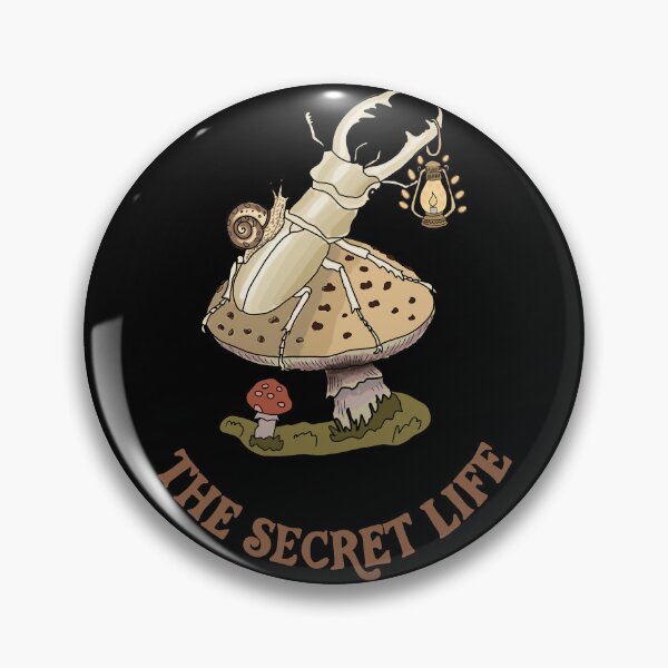Item preview, Stag Beetle Whimsical Folk Art  designed and sold by LeshanArt.