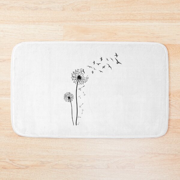 Item preview, Dandelion Birds Watercolor Nature Freedom Botanical Aesthetic Design designed and sold by ronakris009.