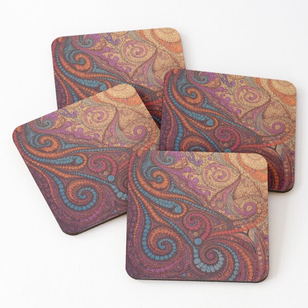 Item preview, Aboriginal Inspired Dot Art - Ornamental Pattern designed and sold by GrinGalore.