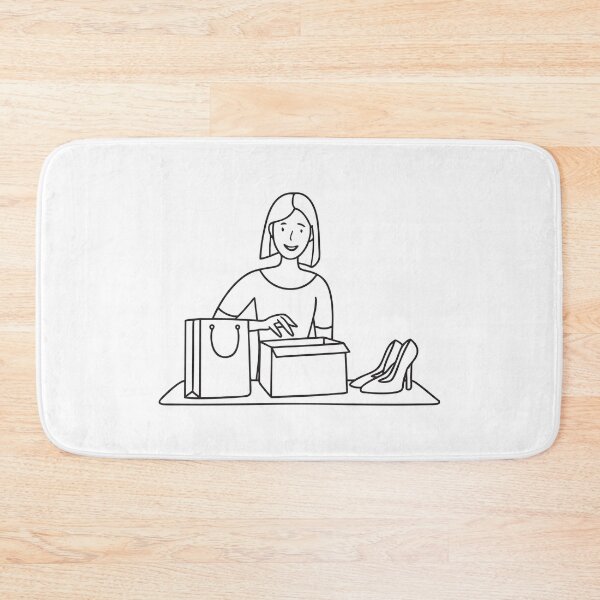 Item preview, Woman Unpacking High Heels designed and sold by rasagamastore.