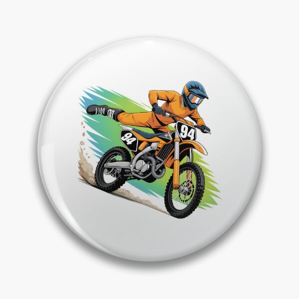 Aperçu de l'œuvre Ken Roczen 94, pilote de motocross anime, légende du supercross, design streetwear Kr94 créée et vendue par fanyis.