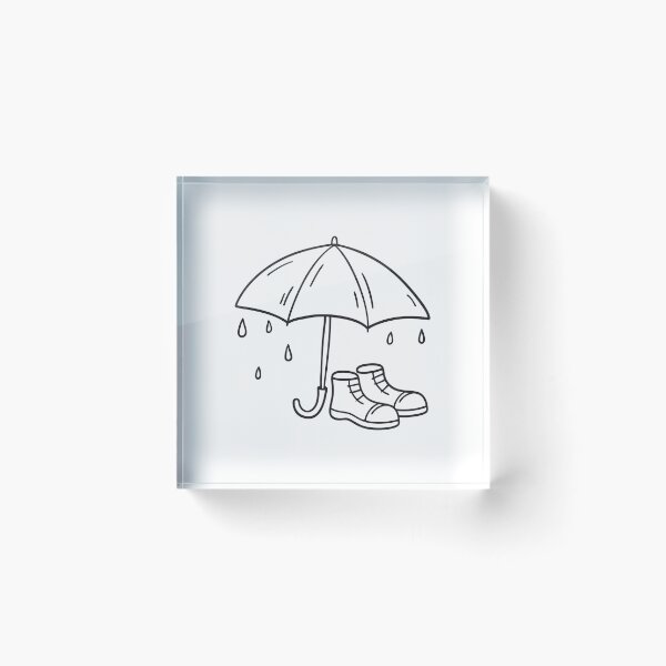 Item preview, Damp Umbrella Near Dirty Shoes designed and sold by rasagamastore.