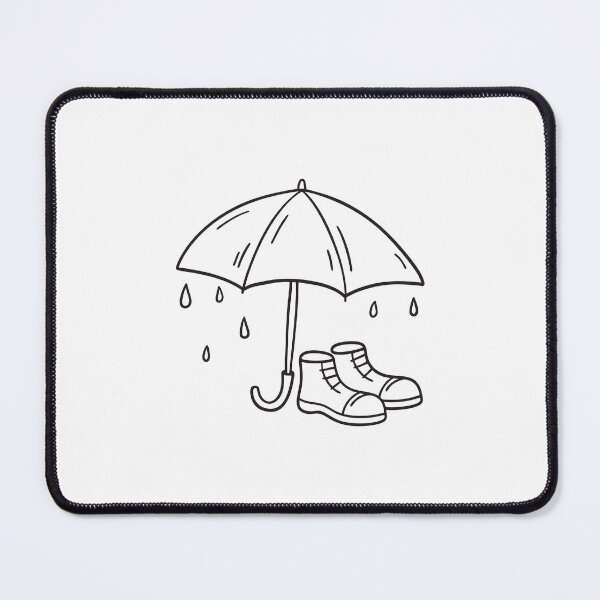 Item preview, Damp Umbrella Near Dirty Shoes designed and sold by rasagamastore.
