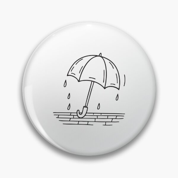 Item preview, A rain soaked umbrella left open on the balcony floor designed and sold by rasagamastore.