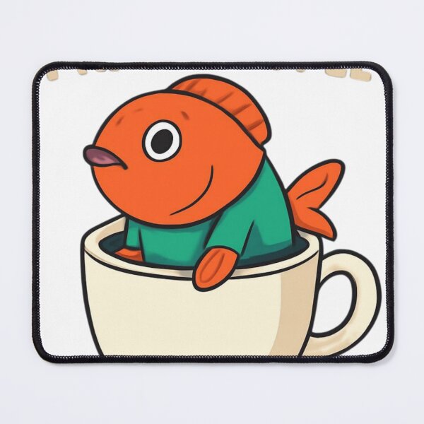Item preview, I Hate People - Funny Introvert Fish in a Coffee Cup T-Shirt designed and sold by SoMoley.