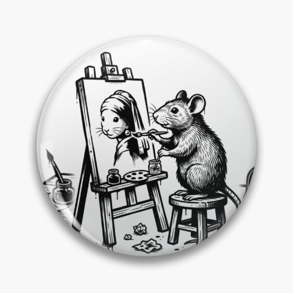 Artikelvorschau, Künstler Ratte entworfen und verkauft von NordwaldDesigns.