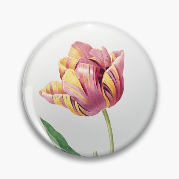 Item preview, Tulip Flowers Vintage Botanical Illustration designed and sold by TheRetroArtRoom.
