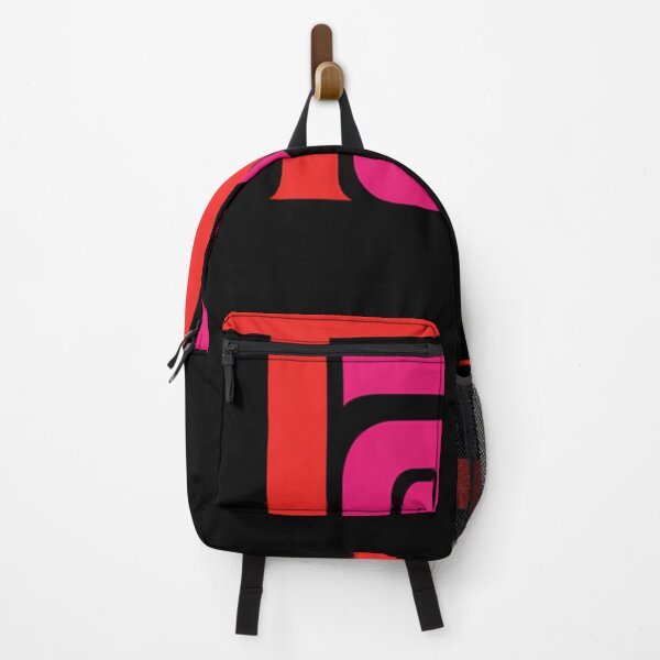 Item preview, Vibrant Red Pink Swirl Typography designed and sold by korlarlardan.
