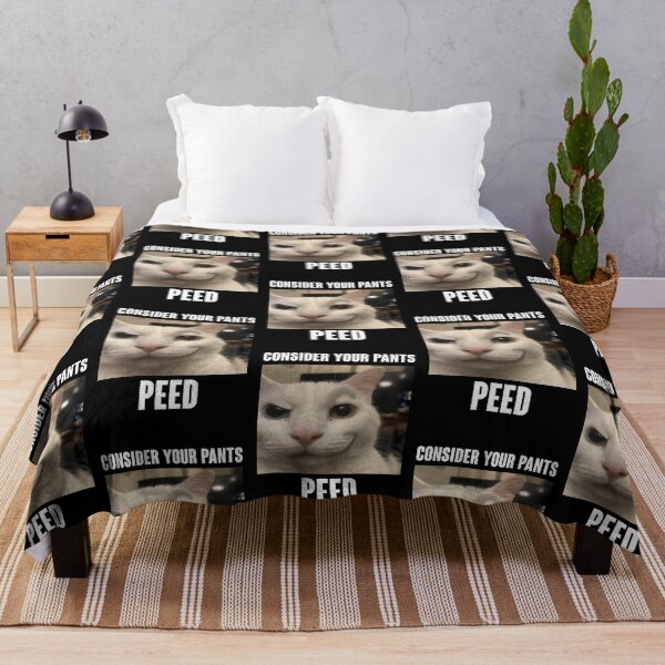 Item preview, Consider Your Pants Peed Cat designed and sold by NgocLanDesign.