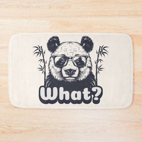 Item preview, Panda with Glasses and Bamboo designed and sold by Twosided.