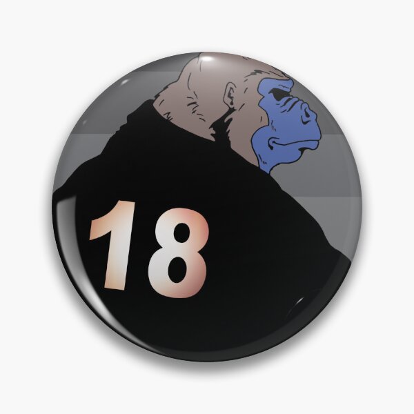 Item preview, Cool 18th Birthday Gift Officially 18 Gorilla designed and sold by CuteCartoon.
